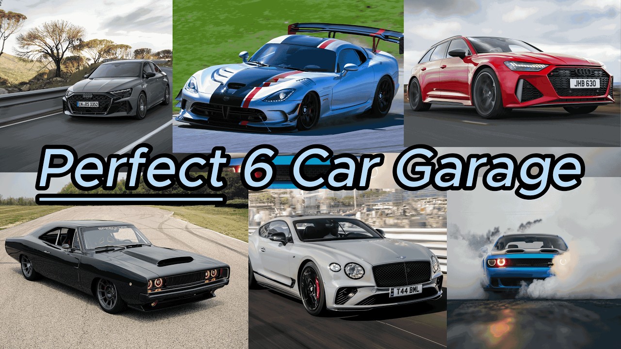The Perfect 6 Car Garage (at least that's what I think) - YouTube