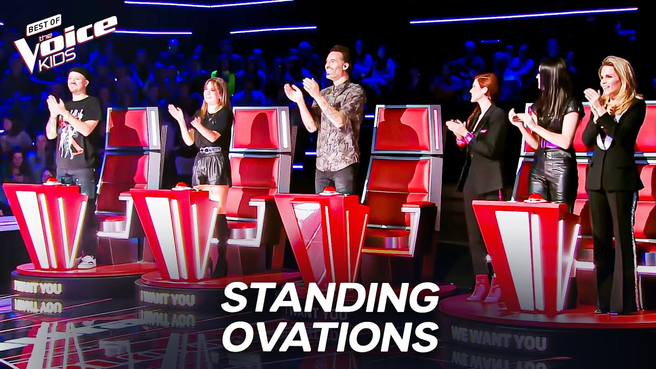 BEST STANDING OVATIONS in The Voice Kids History