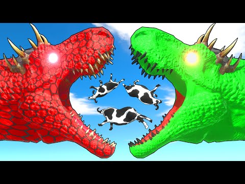 All Spiderman T-Rex vs SuperHero Dinosaurs Battle in Jurassic World | Jurassic World Rebirth 2025