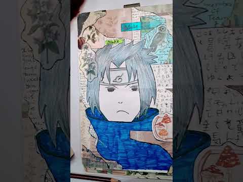 sasuke journal trend #art #trend #drawing #sasuke