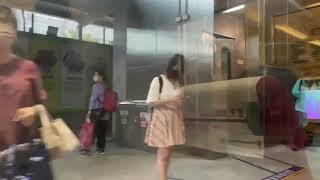 516次折疊門莒光號(E234)往七堵進入桃園站