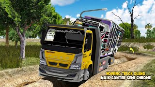 Semi-Chrome Towing Truck Modification to Load Wobbly Trucks 😯ES Truck Simulator ID screenshot 3