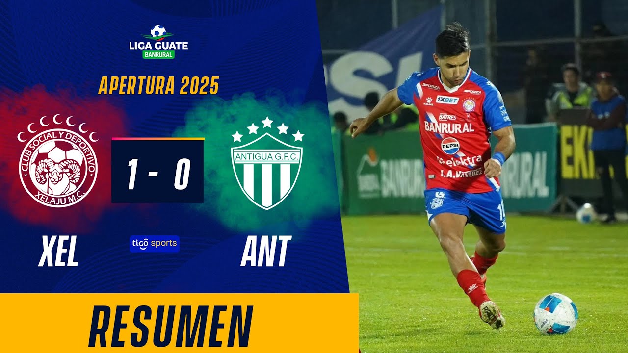 VENTAJA DE XELAJÚ EN LA IDA DE LOS CUARTOS DE FINAL |Xelajú 1-0 Antigua | Resumen Completo
