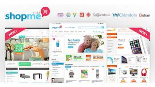 Shopme - Multi Vendor Woocommerce Wordpress Theme Themeforest Website Templates And Themes
