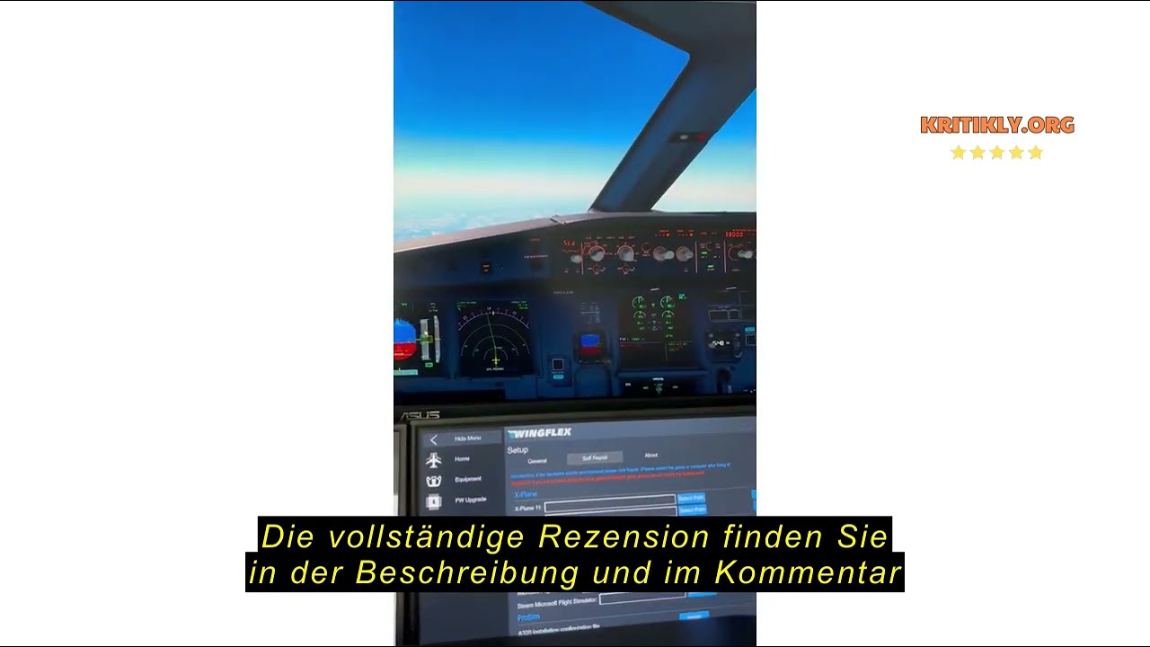 Produktbewertung SYDYSOSO WingFlex Flugsimulator Flugsteuereinheit Airbus FCU A320, MSFS Fenix A320-