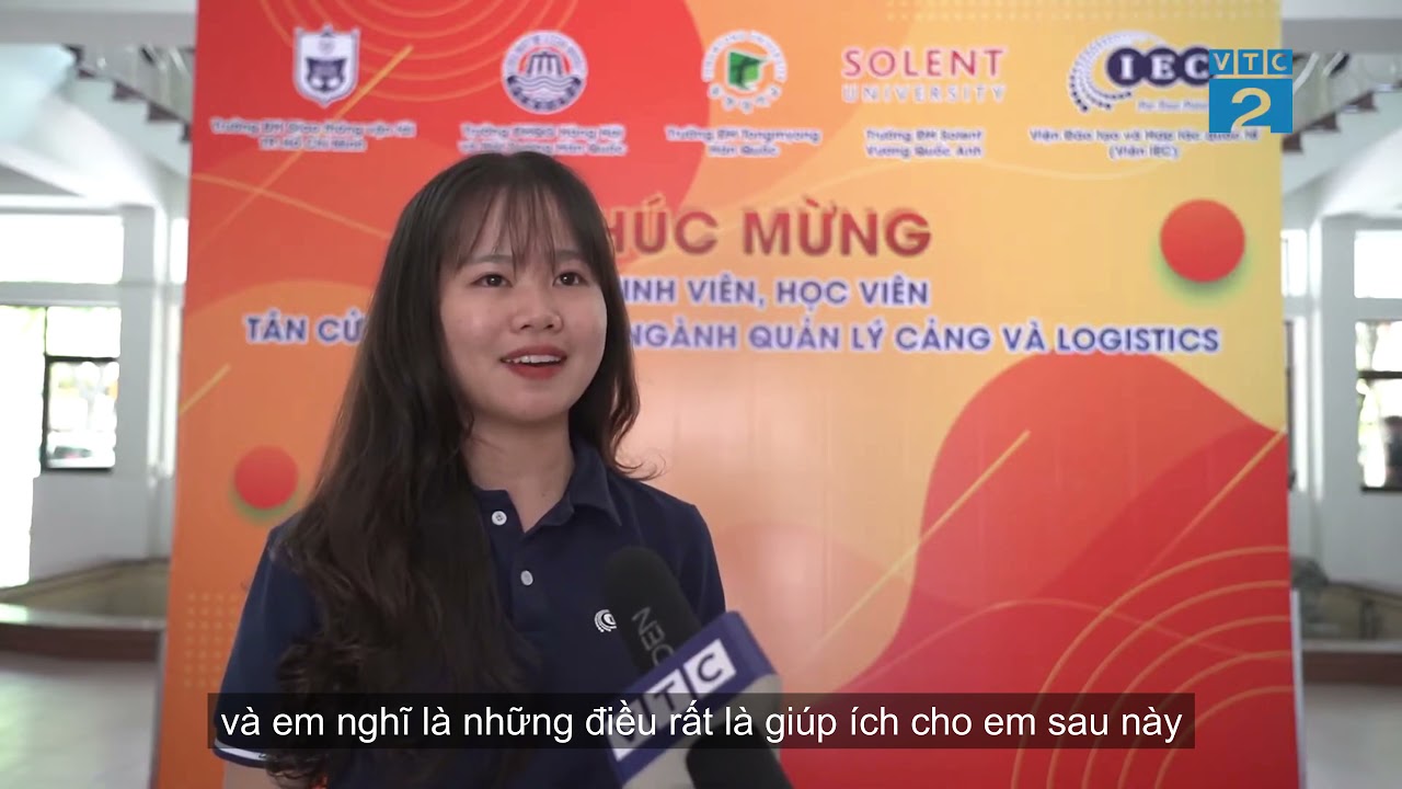 Sinh viên nói về môi trường học Chương trình liên kết quốc tế ĐH GTVT TP HCM - youtube
