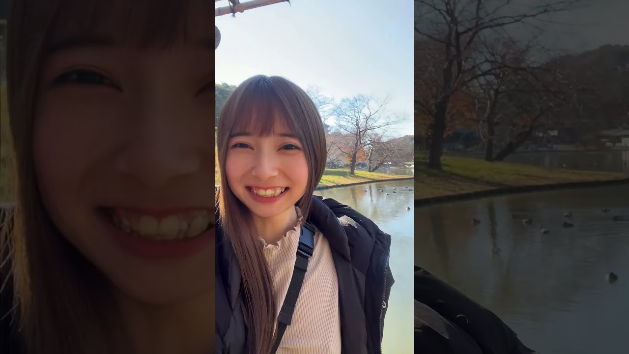 【ノーブラ散歩】鴨鍋...(′д｀σ)σ #30代 #日常vlog #ノーブラ