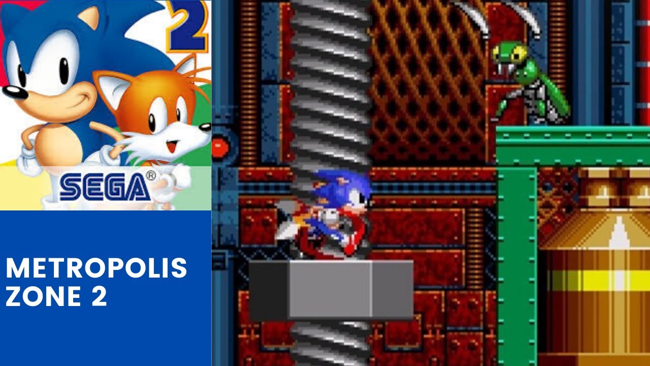 Sonic the Hedgehog 2 [ Metropolis Zone ] [ Ato 2 ] - YouTube