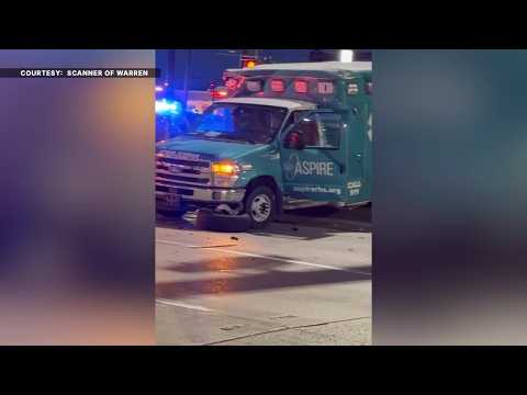 Patient dies after ambulance overturns in Sterling Heights crash at known problem intersection