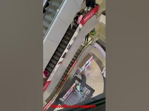 Shivappa Nayaka Mall steps lift in Shivamoga - YouTube