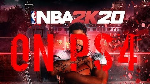 NBA 2K20 PLAYING FOR THE FIRST TIME ON PS4