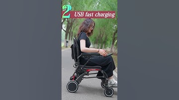 Carbon fiber lightweight electric wheelchair