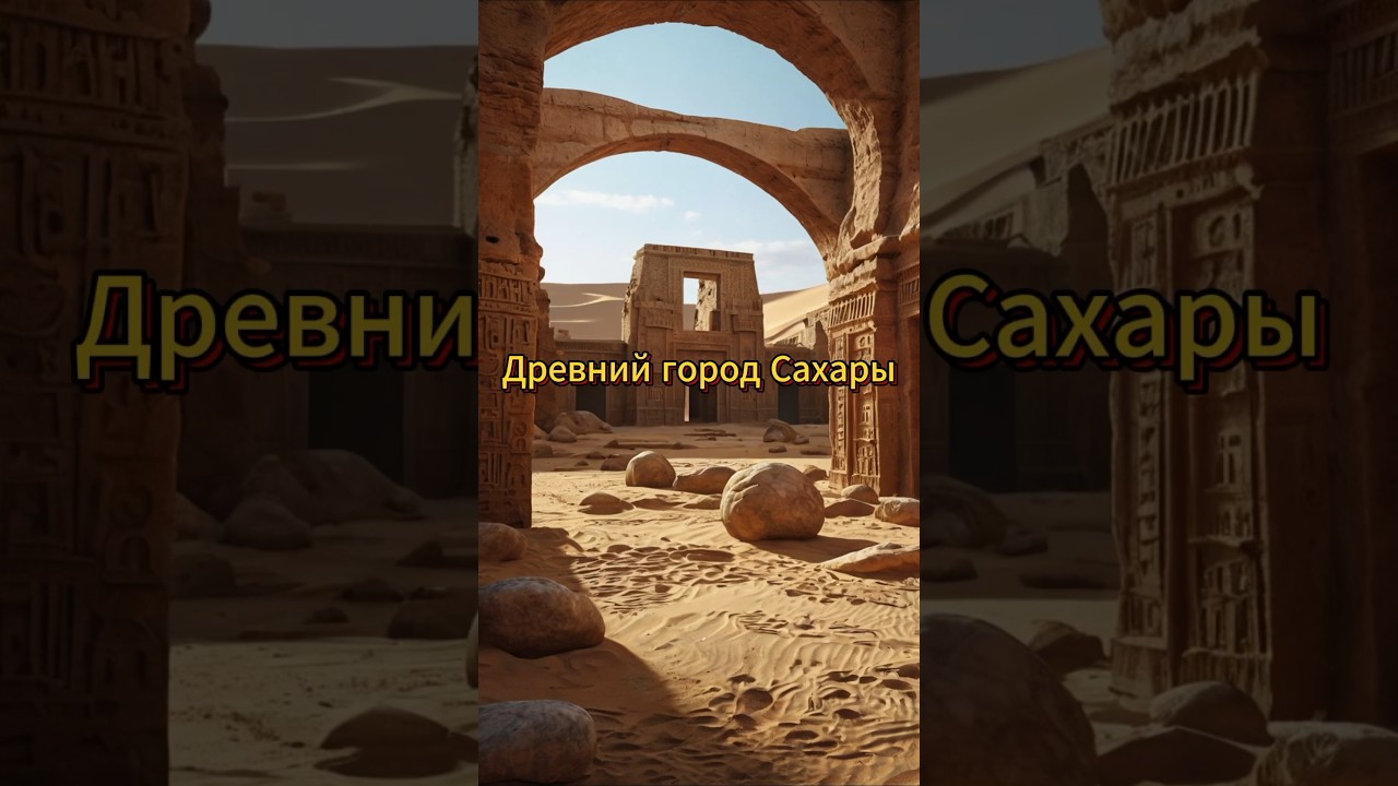 ШОК! Раскопан древний город в Сахаре. 