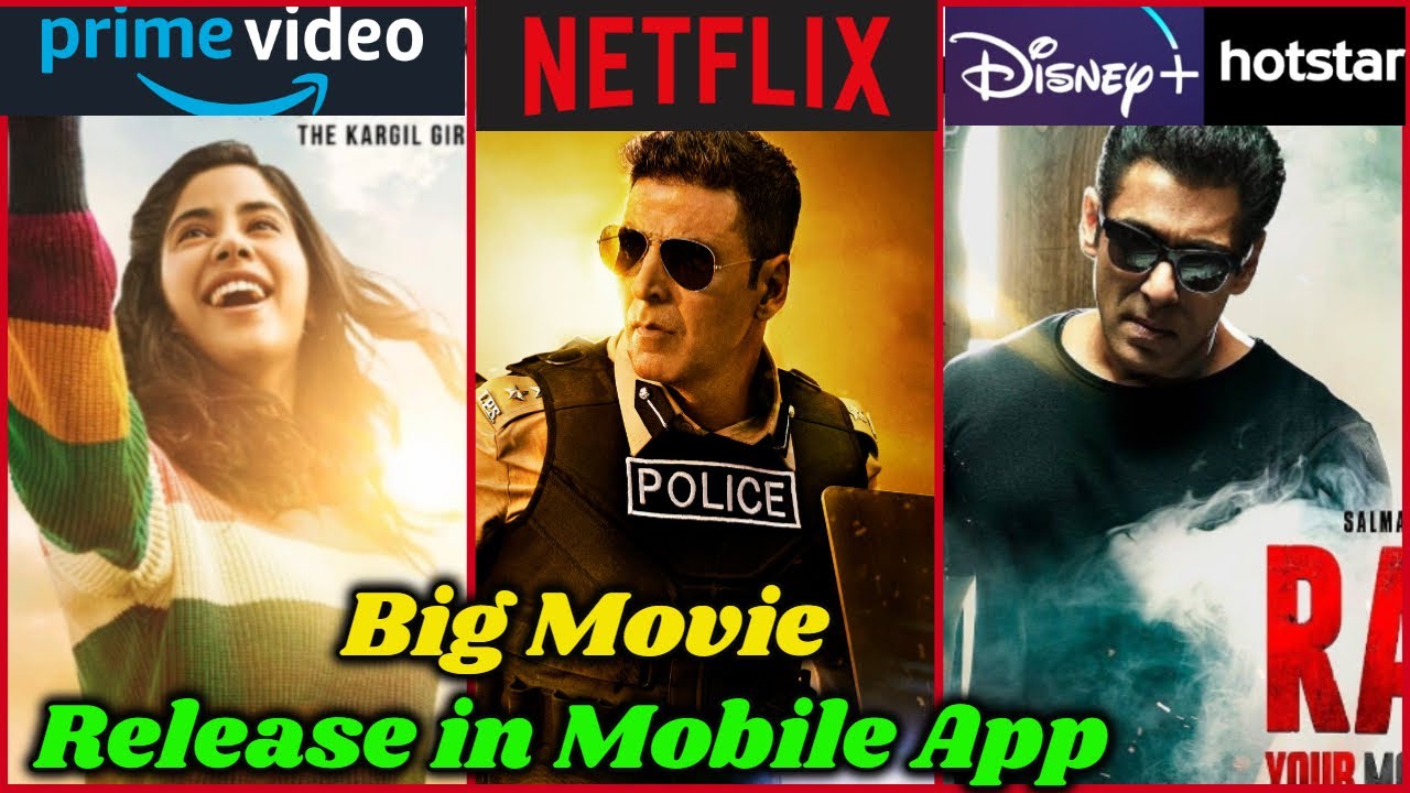 10 Big Movie Release in Amazon Prime, Netflix and Hotstar YouTube