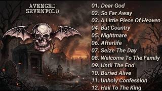 Download lagu Avenged Sevenfold A7X Best Collection 🖤 Greatest Rock Songs