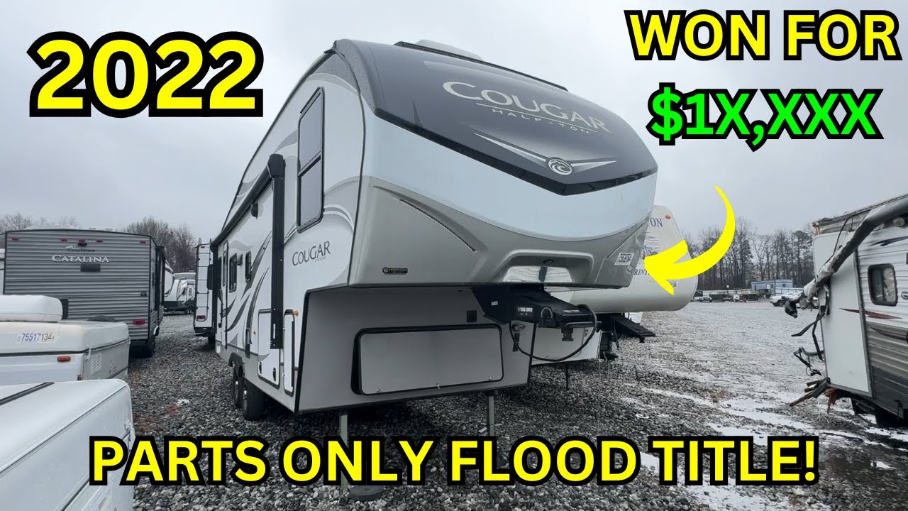 Mike Wins a Flood Camper With a Parts Only Title Still Worth It?