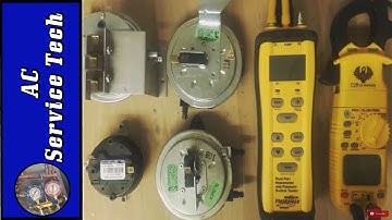 How the Gas Furnace Pressure Switch Works & Testing!