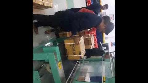 Automatic carton shrink wrapping machine JOYPACK cable cartons packaging machine web Sealer