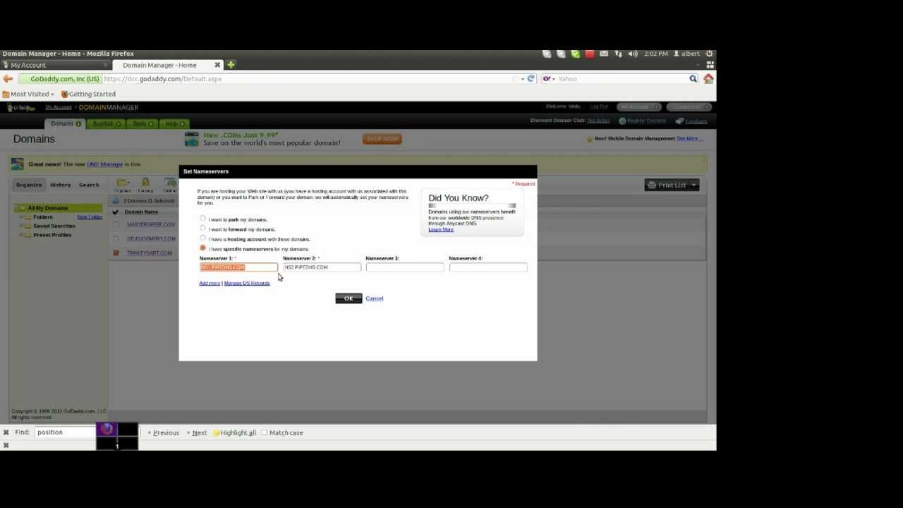 how-to-change-domain-name-server-dns-on-godaddy-to-justhost