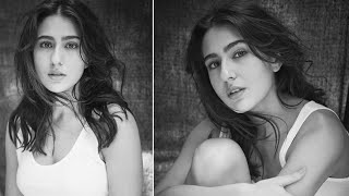 Sara Ali Khan Wows With Her Simplicity in Black-And-White Photoshoot, Check Stunning Pics Here screenshot 5