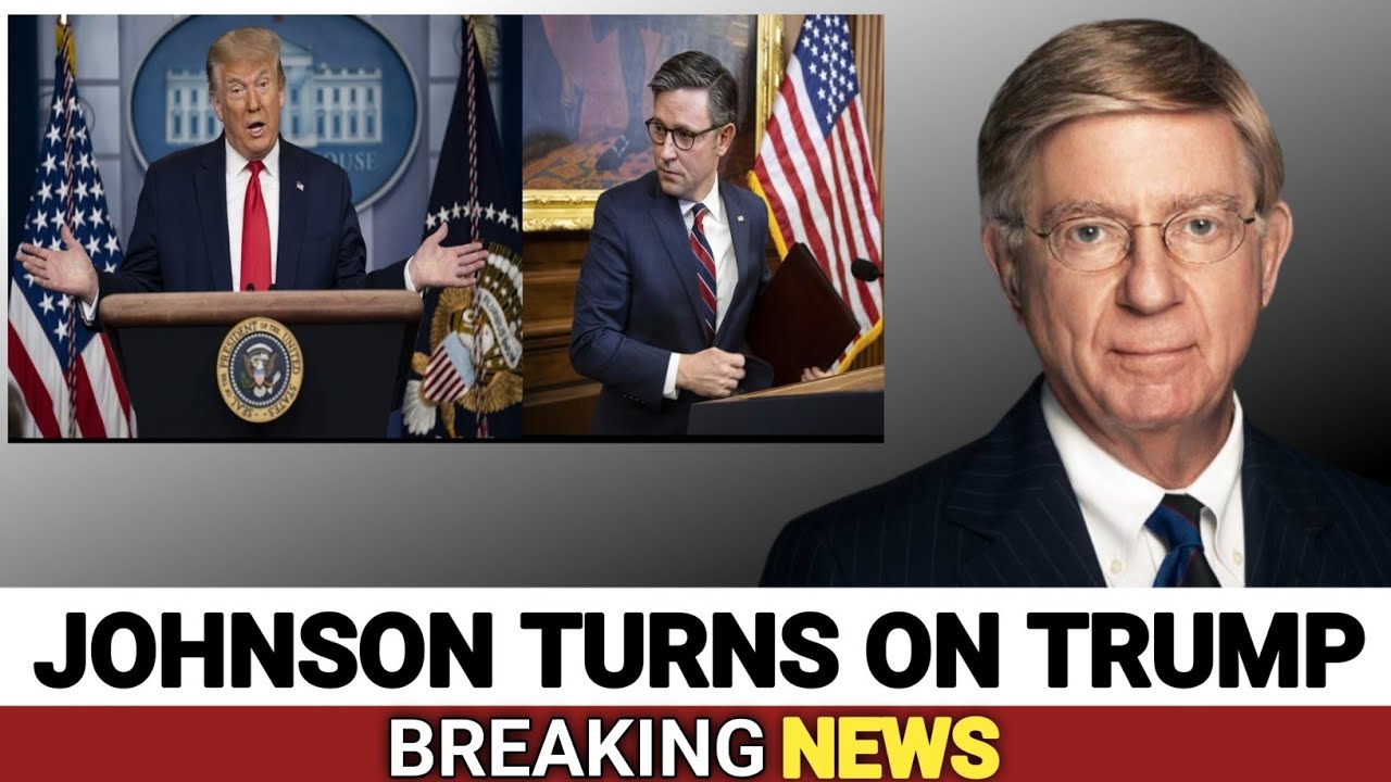 JOHNSON BREAKS WITH TRUMP AS GOP RESIGNATION SHAKES MAGA MOVEMENT