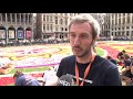 Bruxelles : le tapis de fleurs aux couleurs du Mexique