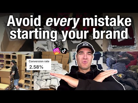14 Things You MUST Do When Starting a Clothing Brand