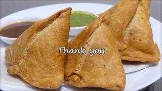 Samosa,Punjabi samosa recipe,  samosa recipe in gujarati  english captions ઘરે સમોસા બનાવવાની રીત screenshot 1
