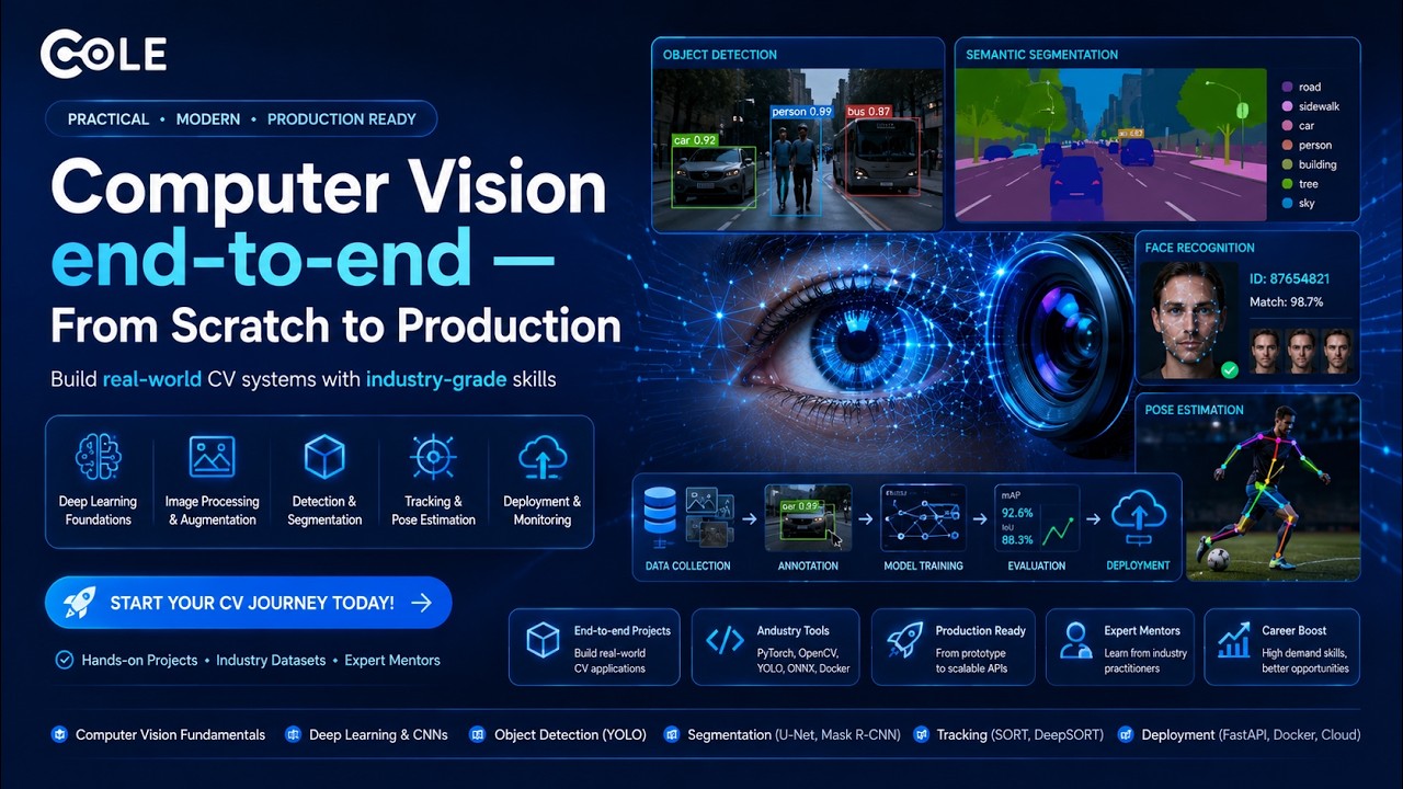 Webinar: Computer Vision end-to-end — From Scratch to Production - YouTube