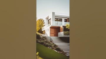 AI for Architect | Architectural Visualization | Modern Hill House Design by CGSCAPE