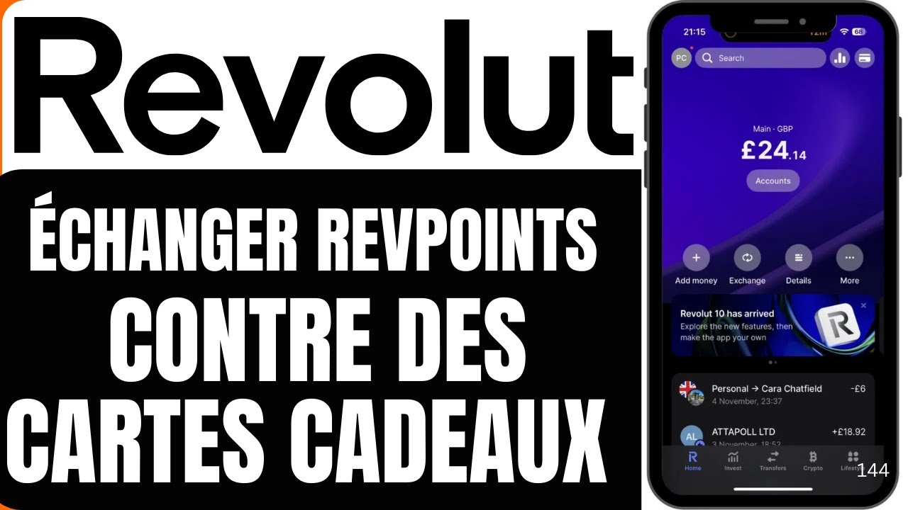 Échanger ses RevPoints contre des Cartes Cadeaux Vodafone | Redeem RevPoint for Vodafone Gift Cards?