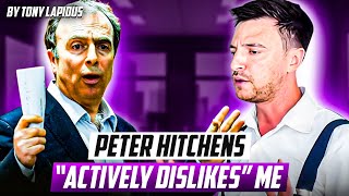 I ACTIVELY DISLIKE YOU - Peter Hitchens Storms out of interview with me - impression