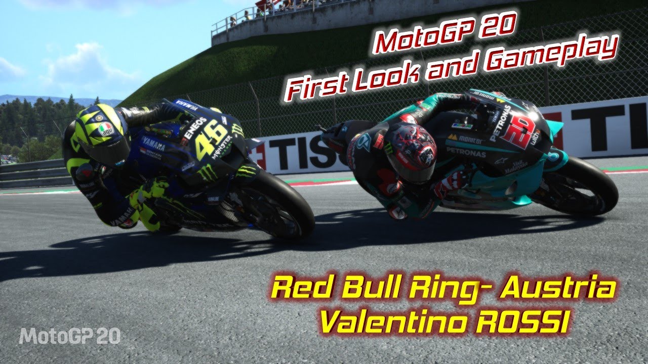 MotoGP 20 First Look and Gameplay - Red Bull Ring, Austria - Valentino ROSSI 