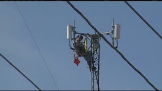 Temporary Verizon tower in place in North Adams