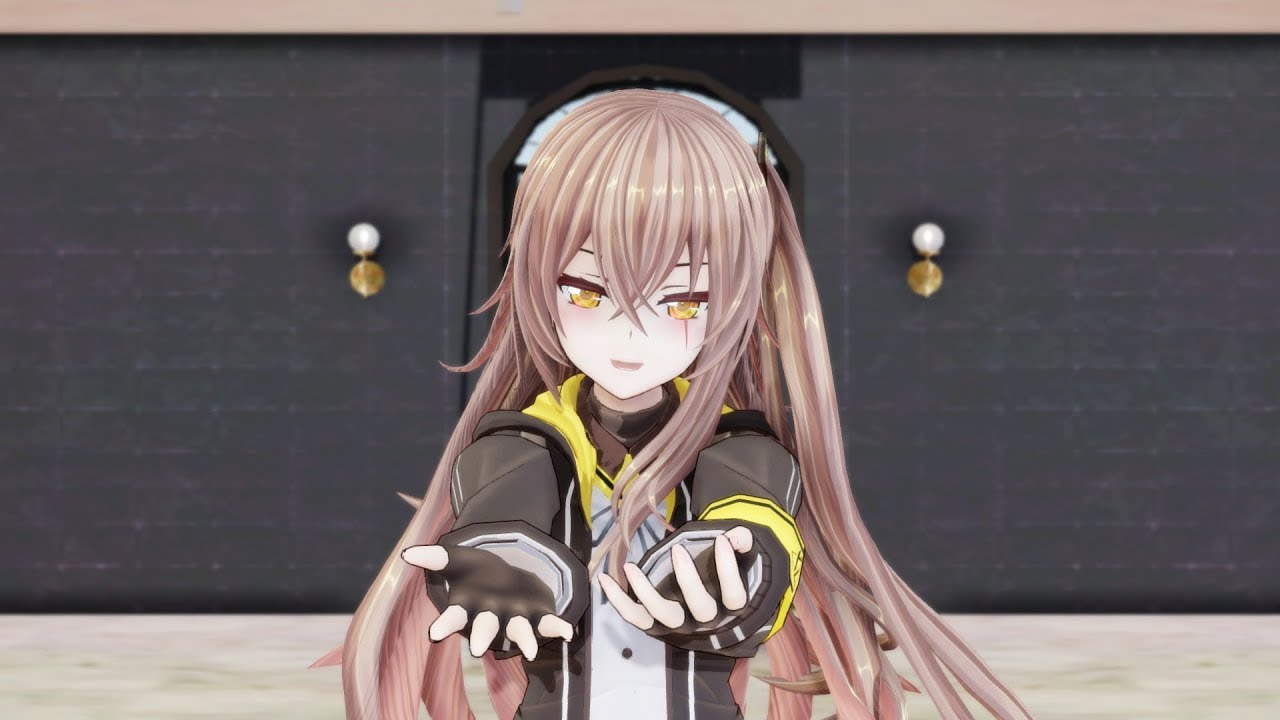 【MMD】『アウトサイダー』【めありー】UMP45【ドールズフロントライン/Girls' Frontline/少女前線 /소녀전선】1080p FullHD