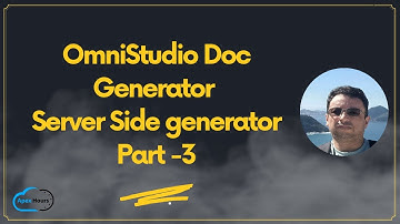 OmniStudio Doc Generator Server Side generator | Part 3