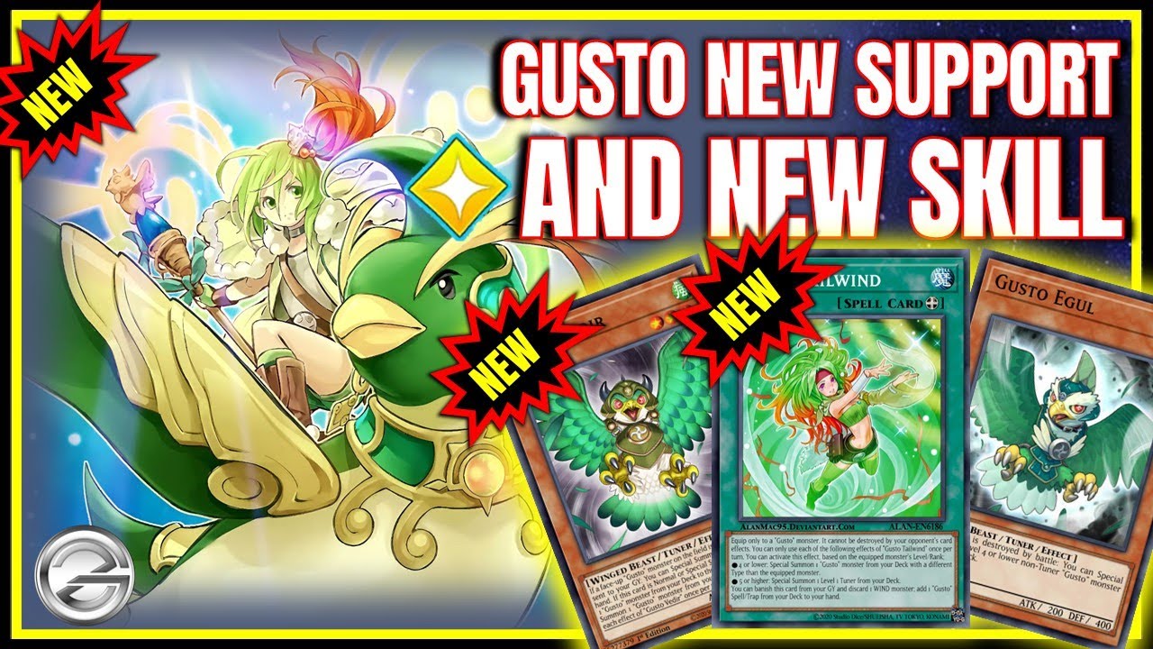 Testing Gusto Deck with Latest Skill + Support | Duel Links