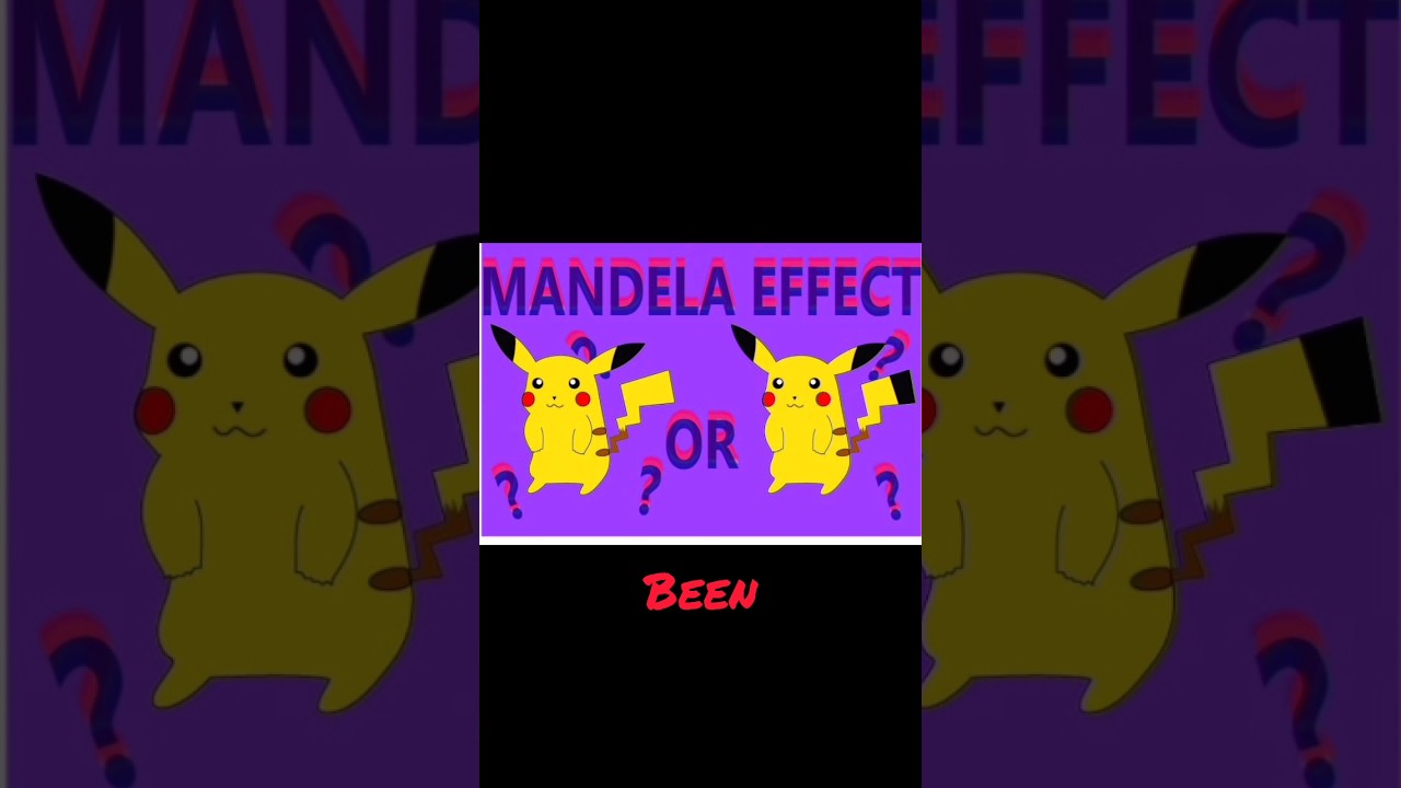 "Did Pikachu's Tail Used to be Black? 🤯"