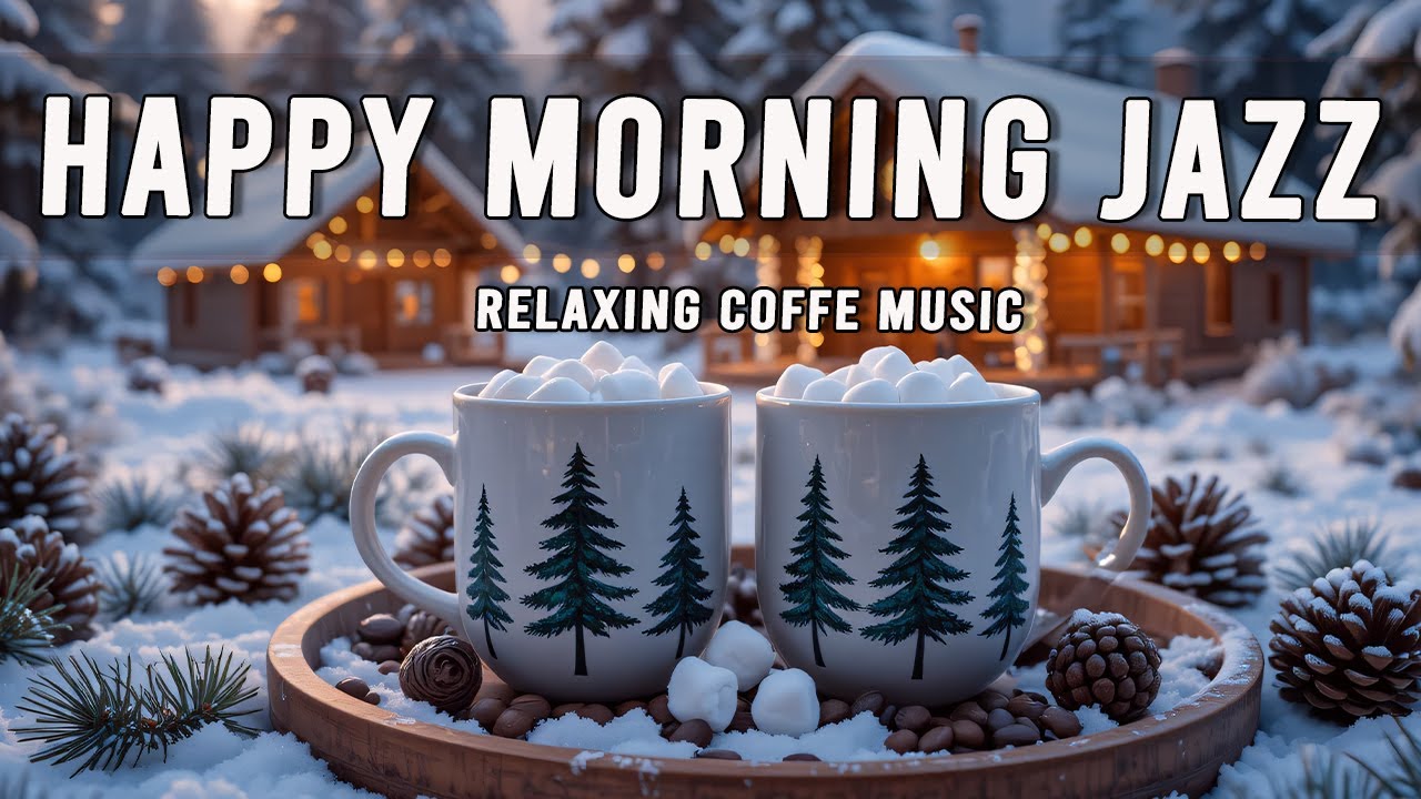 Happy Morning Jazz ☕ January Bossa Nova Instrumental & Relaxing Jazz Cafe Music for Studying.