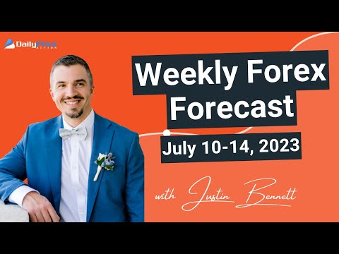 Weekly Forex Forecast For July 10-14, 2023 (DXY, EURUSD, GBPUSD, USDCAD, XAUUSD)