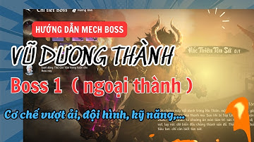Full cơ chế mech BOSS 1 HẮC THIÊN TÔN SỨ game nghịch thủy hàn | vũ dương thành 12 người !!!