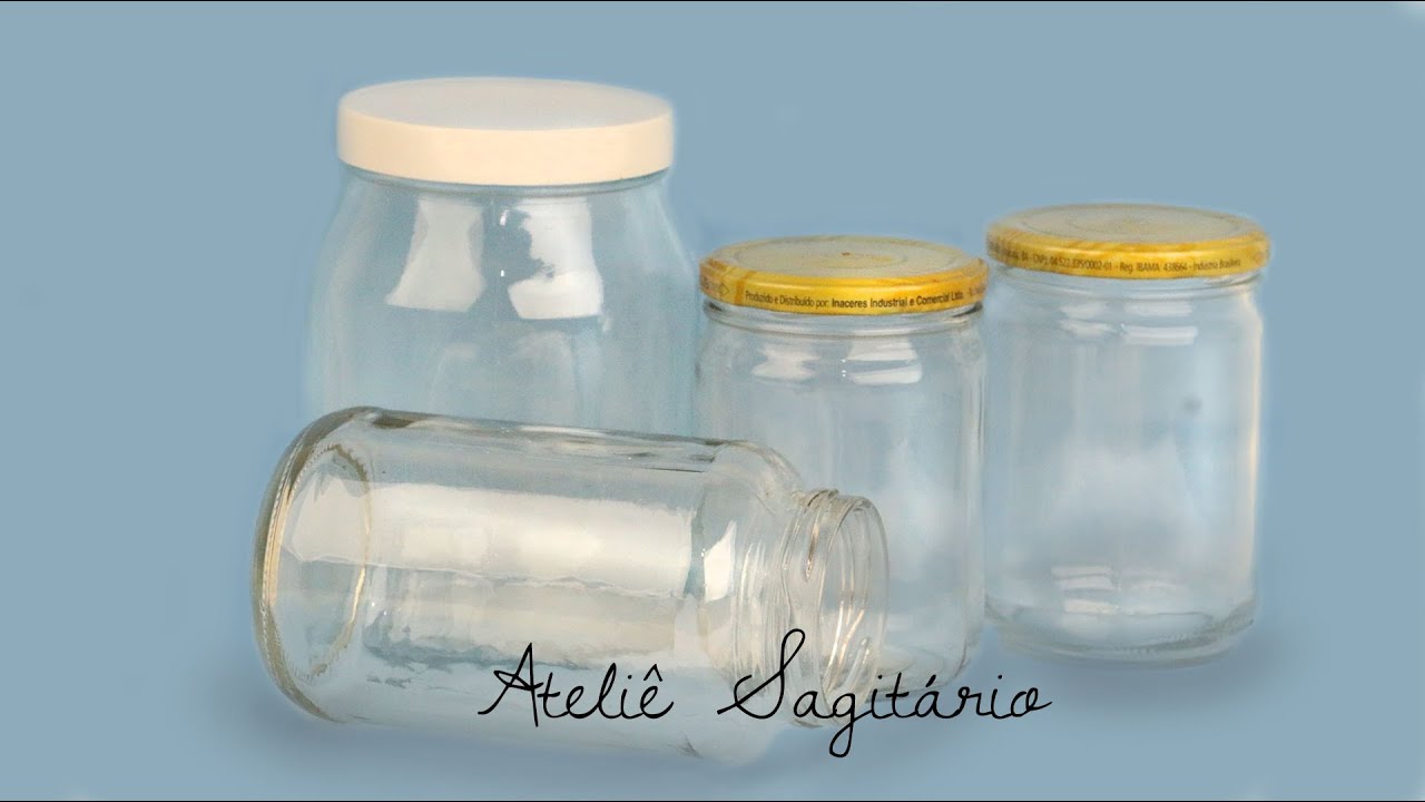 9 Ideias lindas com potes de vidro