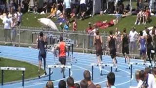 State Track 2009 - Boys 300 Hurdle Finals