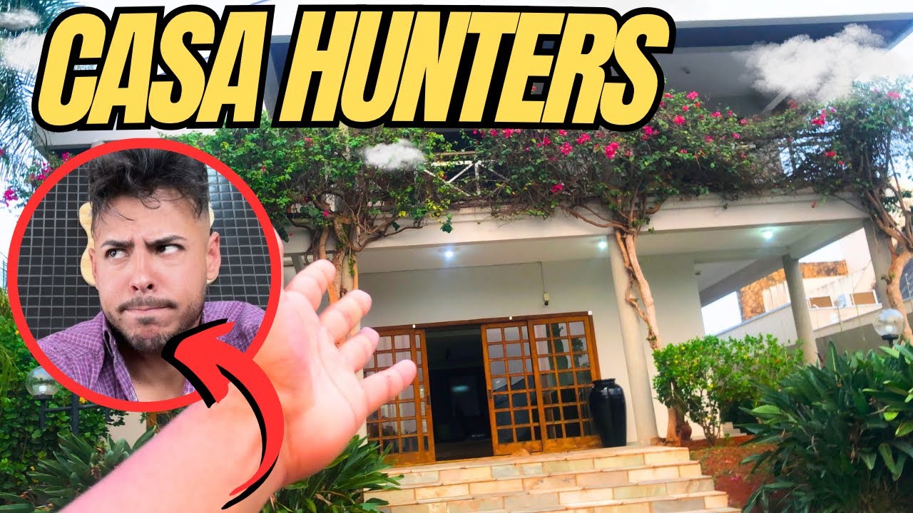 ESTOU NA CASA DOS HUNTERS “RENATO GARCIA”❤️🙌