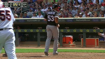 CWS@MIN: Cabrera scores on Polanco