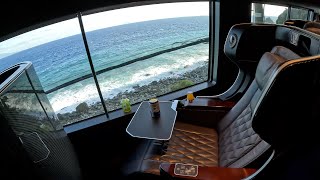 [Blissful time] Ride on the luxury sightseeing train, The Saphir Odoriko.
