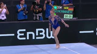 Karina Schönmaier Deutschland Boden - Enbw Dtb Pokal 2024 - Mixed Cup Stuttgart