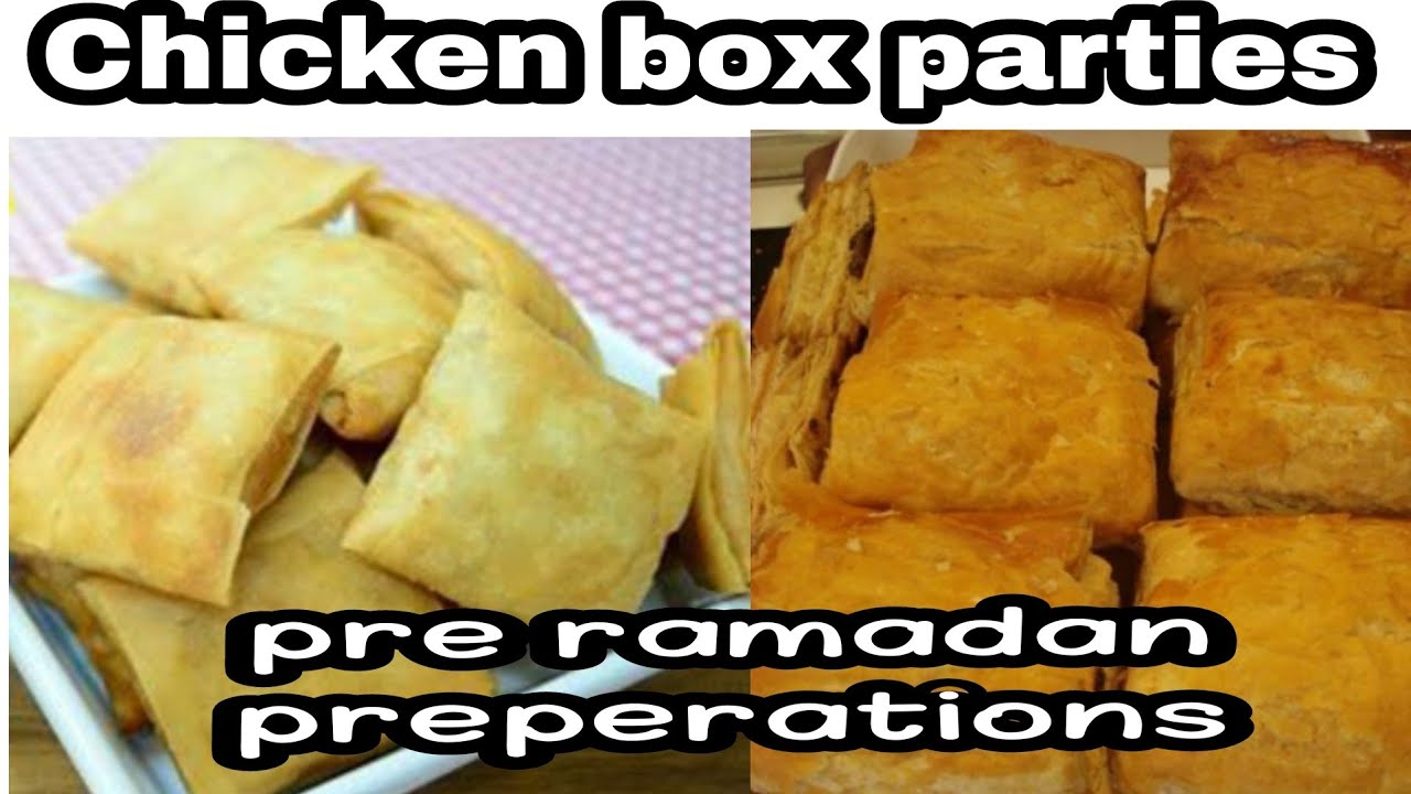 How to make Chicken Box patties | Aloo Chicken square | Pre ramadan preperation | Uae