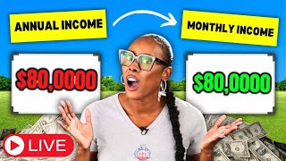 How To Turn Your Annual Income Into Your Monthly Income | Real People Doing Real Things