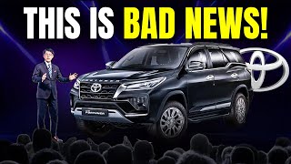NEW 2024 Toyota Fortuner Will KILL All Competition!